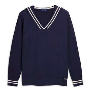 Saint James Women's Cantagollo Sailor Sweater Blue Small